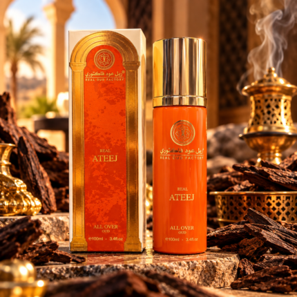 REAL ATEEJ All Over Spray – Luxury Oud Fragrance by Real Oud Factory
