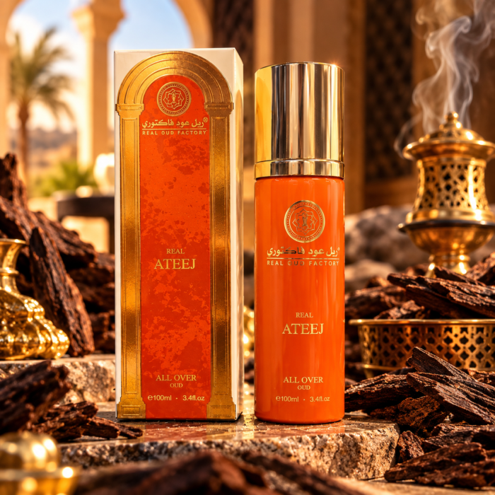 Real ATEEJ All Over Spray REAL ATEEJ All Over Spray – Luxury Oud Fragrance by Real Oud Factory