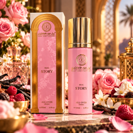 REAL STORY All Over Spray – Luxury Sweet Fragrance by Real Oud Factory